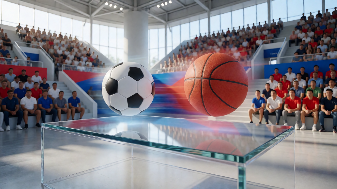 6686体育首页横幅，展示足球与篮球赛事直播场景